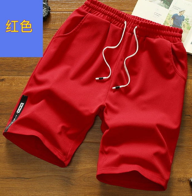 2019 Summer Shorts Men Fashion Brand  Breathable Male Casual Shorts Comfortable Plus Size Mens Bodybuilding Shorts