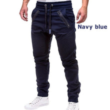 Load image into Gallery viewer, 2019 Autumn Men Cargo Pants Hip Hop Harem Joggers Pants New Male Trousers Mens Solid Multi-pocket Pants Skinny Fit Sweatpants