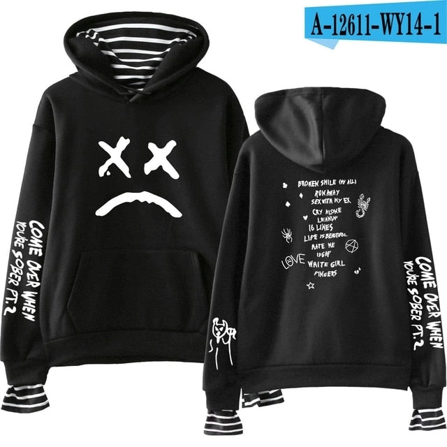 New Lil Peep Hoodie Hellboy Lil.peep Men Women Hooded Pullover