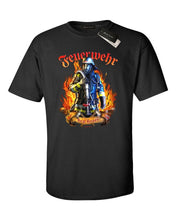 Load image into Gallery viewer, New Men Summer Classic T-Shirt Firefighter Cult Shirt Fireman