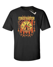 Load image into Gallery viewer, New Men Summer Classic T-Shirt Firefighter Cult Shirt Fireman