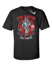 Load image into Gallery viewer, New Men Summer Classic T-Shirt Firefighter Cult Shirt Fireman