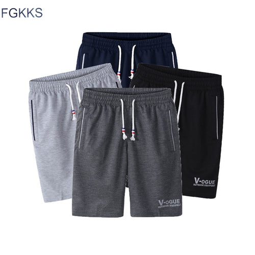 FGKKS Fashion Brand Men's Shorts 2018 Spring Summer Male Sweatpants Fitness Bodybuilding Workout Man Fashion Shorts