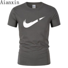 Load image into Gallery viewer, 2019 New Brand Mens T-Shirts Summer cotton Short Sleeve T Shirts casual Tee Shirts Male T shirt Homme Plus Size Men&#39;s t-shirt
