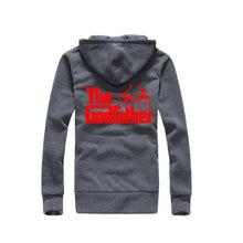 Load image into Gallery viewer, New men&#39;s hoodie fleece hoodie movie godfather pattern printing