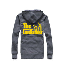 Load image into Gallery viewer, New men&#39;s hoodie fleece hoodie movie godfather pattern printing