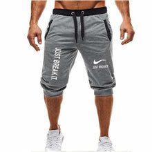 Load image into Gallery viewer, brand new Mens gym  shorts Run jogging sports Fitness bodybuilding Sweatpants male workout training Brand Knee Length short pant