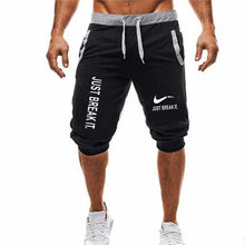 Load image into Gallery viewer, brand new Mens gym  shorts Run jogging sports Fitness bodybuilding Sweatpants male workout training Brand Knee Length short pant