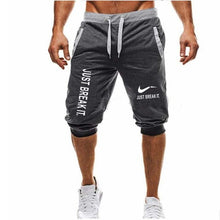 Load image into Gallery viewer, brand new Mens gym  shorts Run jogging sports Fitness bodybuilding Sweatpants male workout training Brand Knee Length short pant