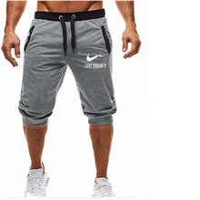Load image into Gallery viewer, brand new Mens gym  shorts Run jogging sports Fitness bodybuilding Sweatpants male workout training Brand Knee Length short pant